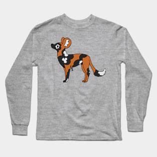 Painted Dogs Long Sleeve T-Shirt